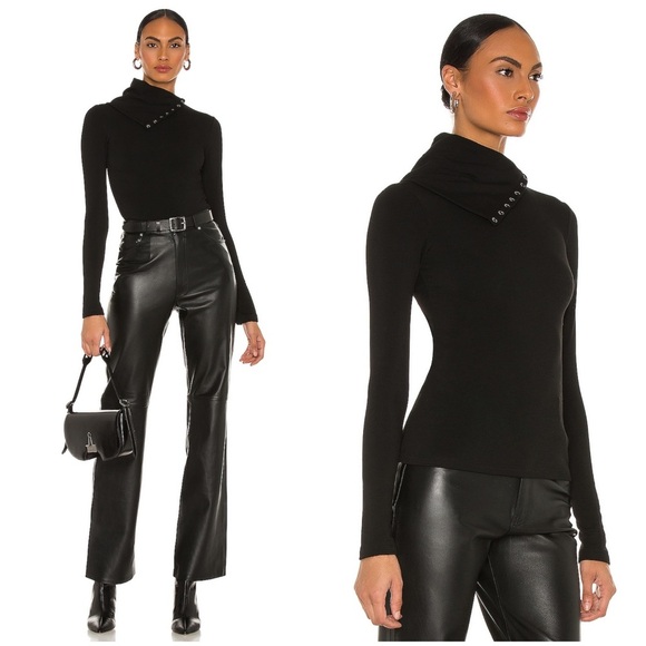 NBD | Women’s Harbor Turtleneck in Black Size M - Picture 9 of 12